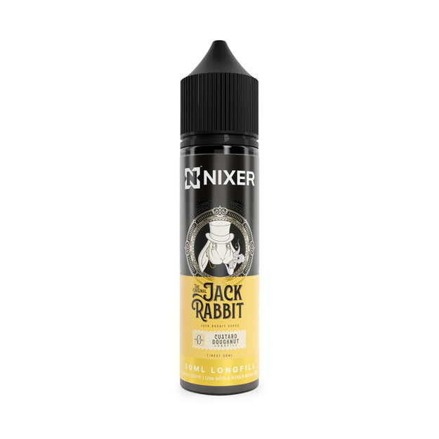 Nixer - Jack Rabbit - Custard Doughnut - 30ml Longfill 