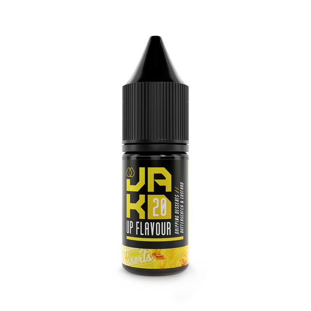 Jak'd - Butterscotch & Custard - Salts - 10ml 