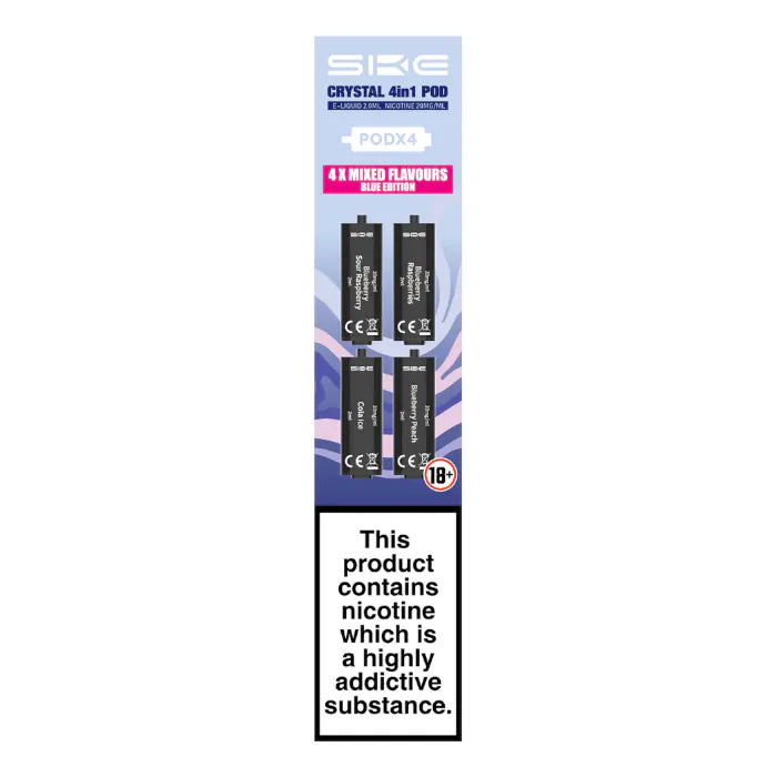 SKE Crystal - 4in1 - Pre-filled Vape Pods 