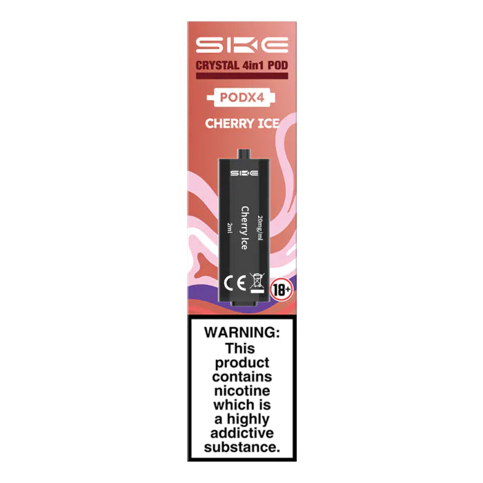 SKE Crystal - 4in1 - Pre-filled Vape Pods 