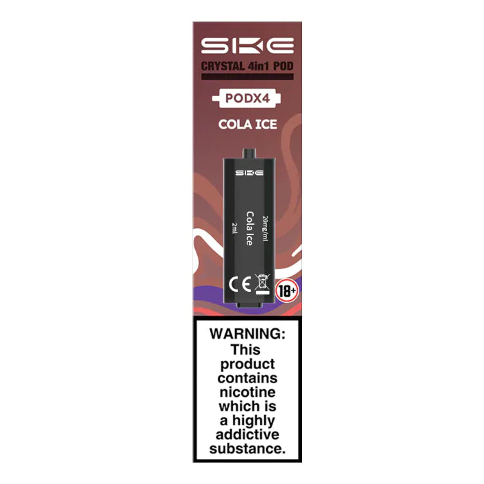 SKE Crystal - 4in1 - Pre-filled Vape Pods 