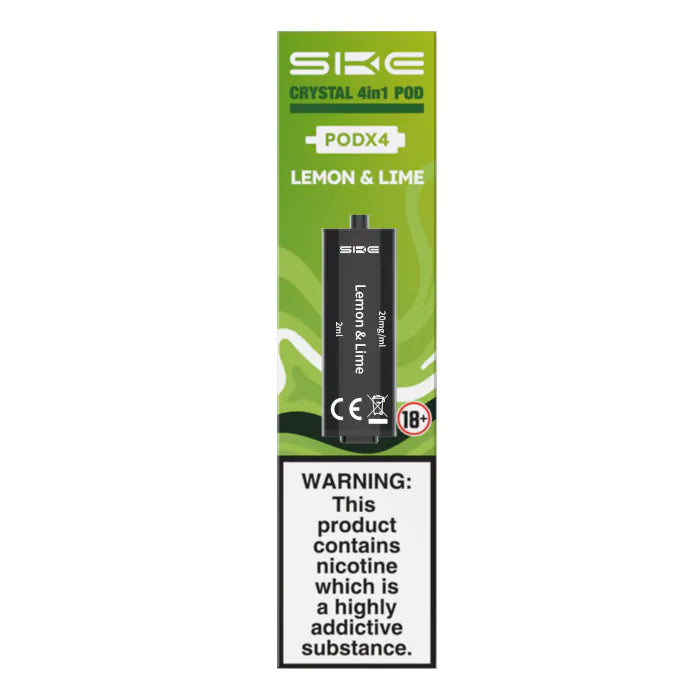 SKE Crystal - 4in1 - Pre-filled Vape Pods 