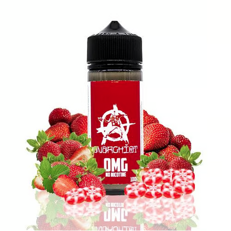 Anarchist - Red - On Ice - 100ml Shortfill - 0mg 