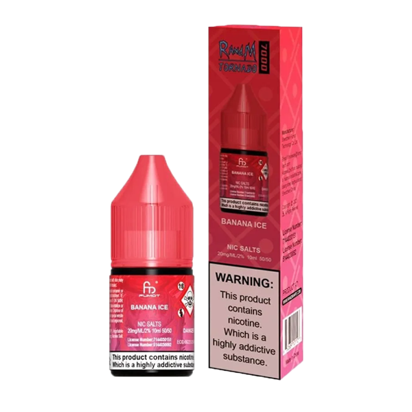 RandM 7000 - Banana Ice - Salts - 10ml 