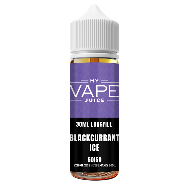 My Vape Store - Blackcurrant Ice - 30ml Longfill 