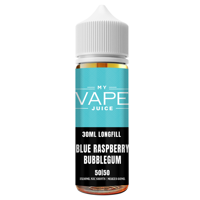My Vape Store - Blue Raspberry Bubblegum - 30ml Longfill 