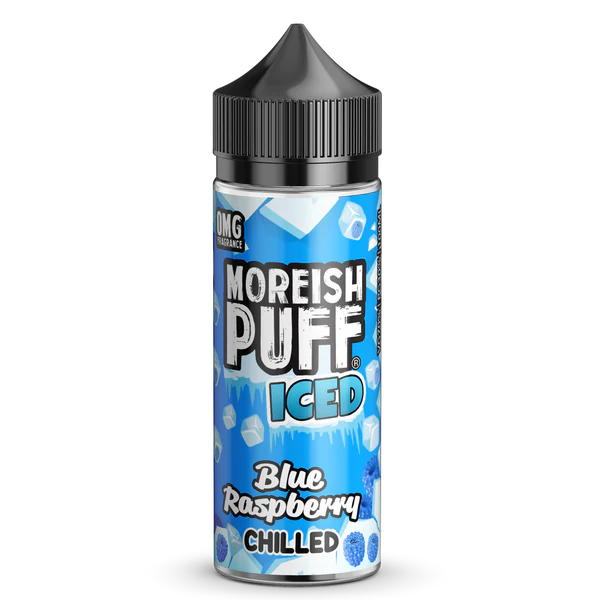 Moreish Puff - Iced - Blue Raspberry - 100ML