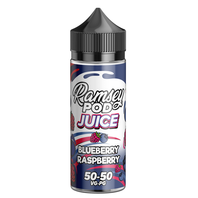 Ramsey - Pod Juice - Blueberry Raspberry - Shortfill 