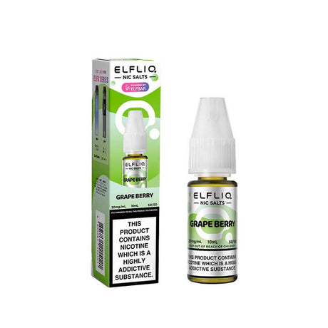 Elfliq - Grape Berry - Nic Salt - 10ml 