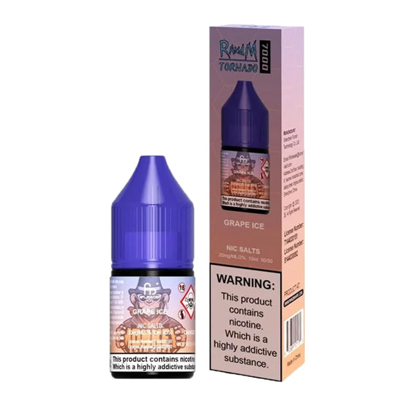 RandM 7000 - Grape Ice - Salts - 10ml 