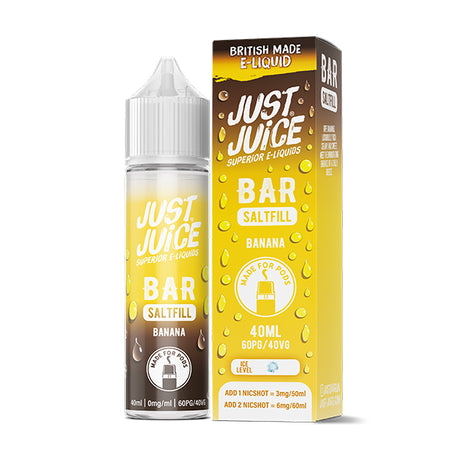 Just Juice Bar 60/40 Banana -0mg- 50ml 