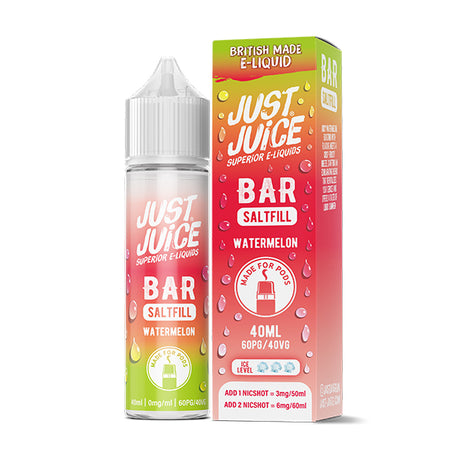 Just Juice Bar 60/40 Watermelon -0mg- 50ml 