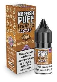 Moreish Puff - Butterscotch Tobacco - 50/50 