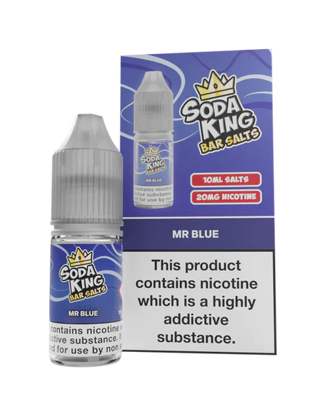 Soda King - Bar Salts - Mr Blue - My Vape Store UK