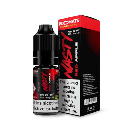 Nasty Juice PODMATE - 10ml Salts - Red Apple 