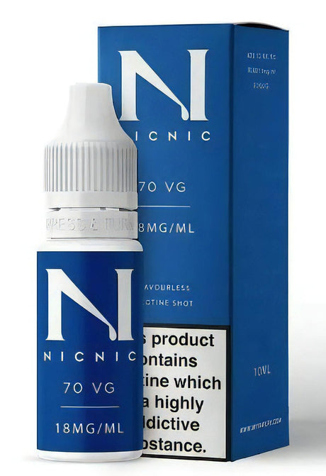 Nic Nic - Nic Shot - 18mg - 70% Vg - My Vape Store UK