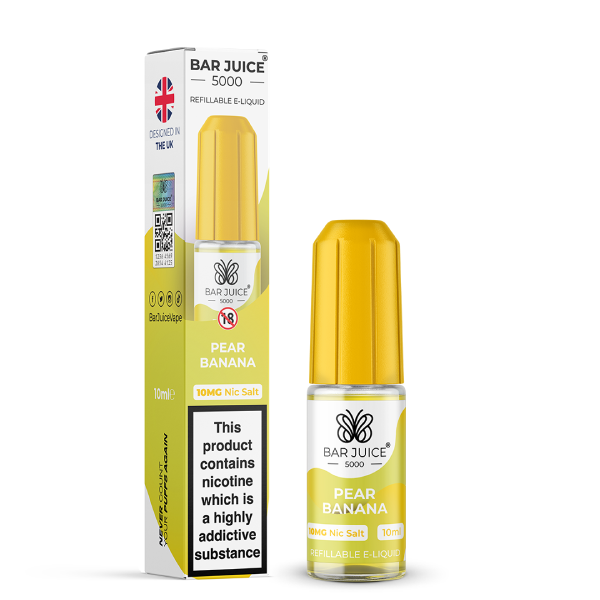 Bar Juice - Pear Banana - Nic Salt - 10ml 