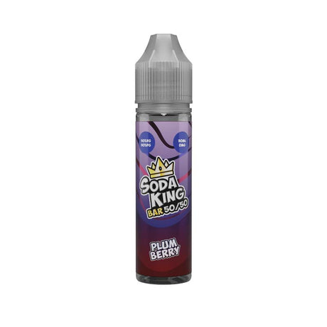 Soda King Bar Series Plum Berry 50/50 -0mg 