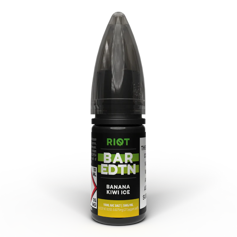 Riot Squad - BAREDTN - Banana Kiwi Ice - 10ml - My Vape Store UK