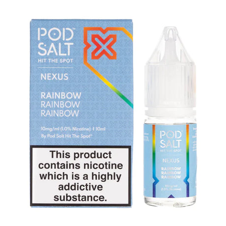 Nexus Rainbow Rainbow Rainbow 10MG Nic Salt 