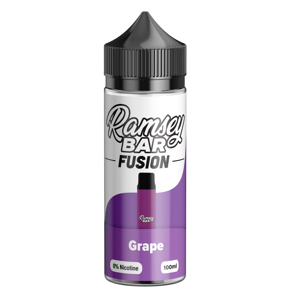 Ramsey - Bar Fusion - Grape - 100ml - My Vape Store UK