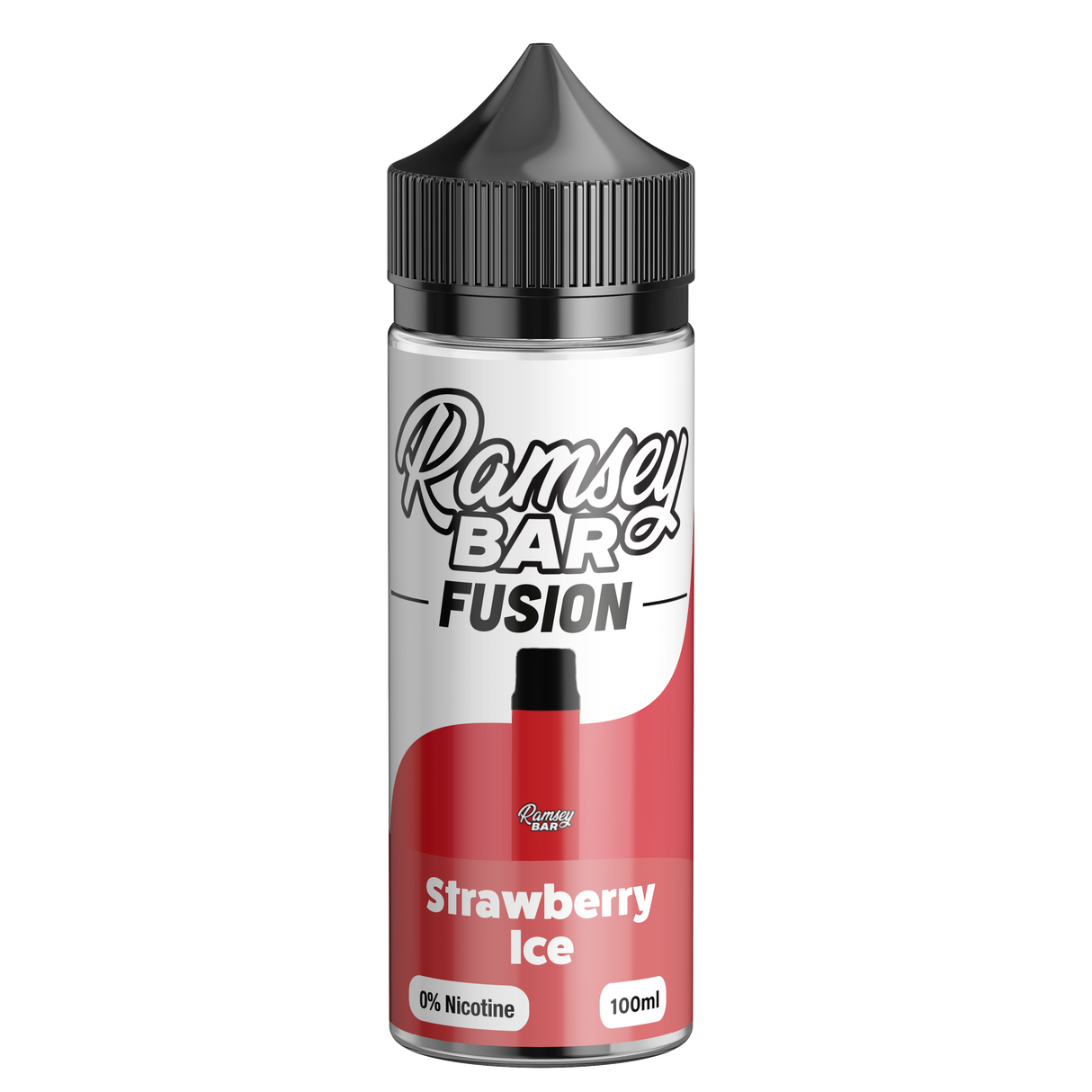 Ramsey - Bar Fusion - Strawberry Ice - 100ml - My Vape Store UK
