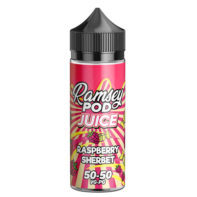 Ramsey - Pod Juice - Raspberry Sherbet - Shortfill 
