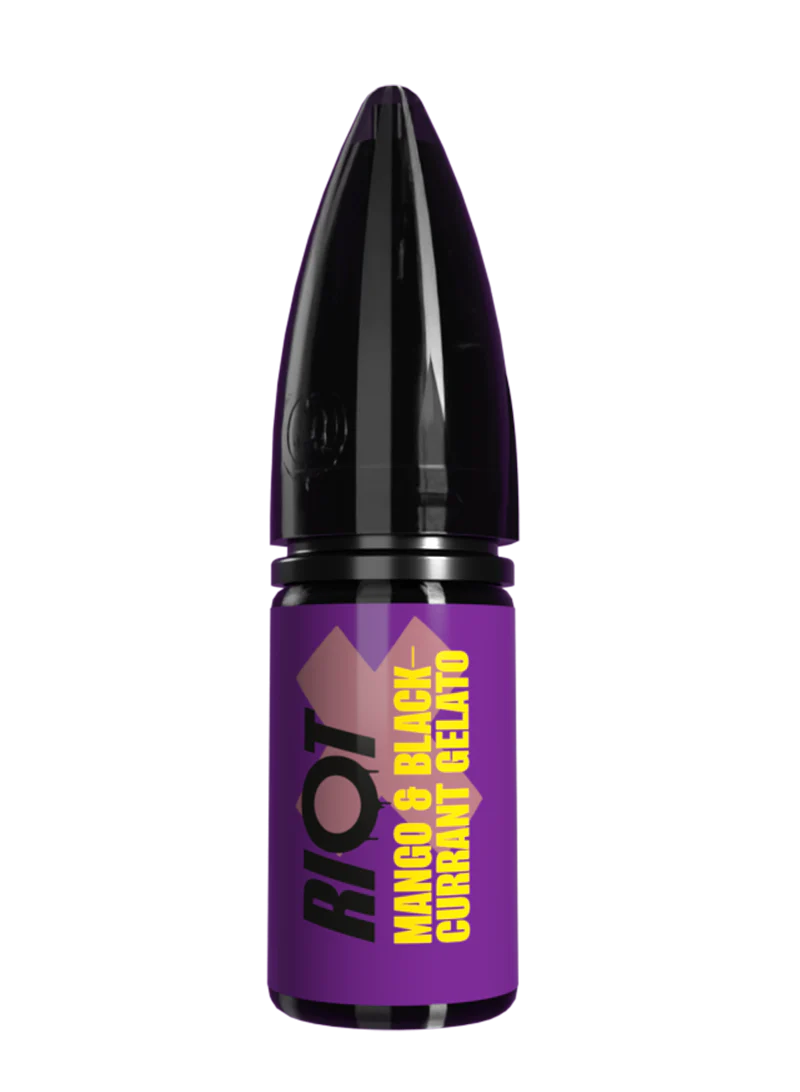 Riot X - Mango Blackcurrant Gelato - Salts - 10ML 