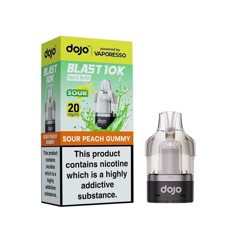 Vaporesso - Dojo Blast 10k - Prefilled Pods 