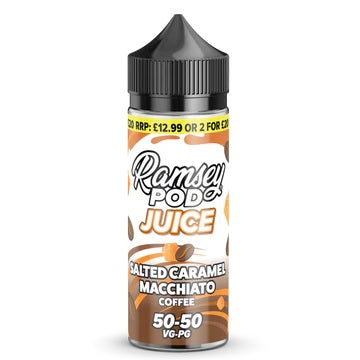 Ramsey - Pod Juice - Salted Caramel Macchiato - Shortfill 