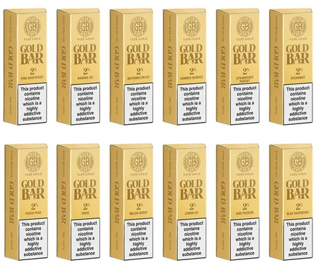 Gold Bar 600 - 20mg - Disposable Vape - My Vape Store UK