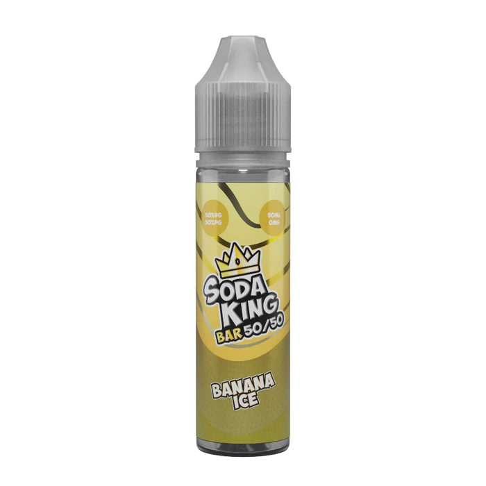 Soda King Bar Series Banana Ice 50/50 -0mg- 