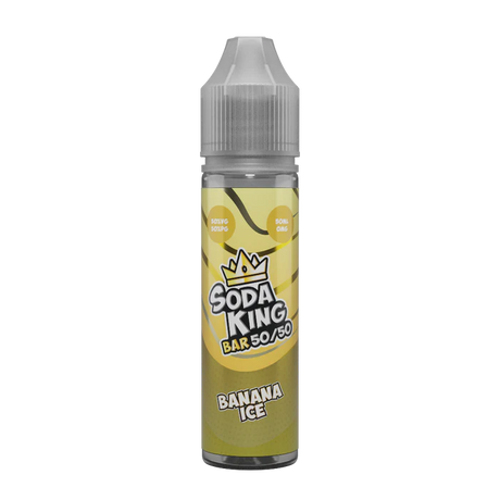 Soda King Bar Series Banana Ice 50/50 -0mg- 