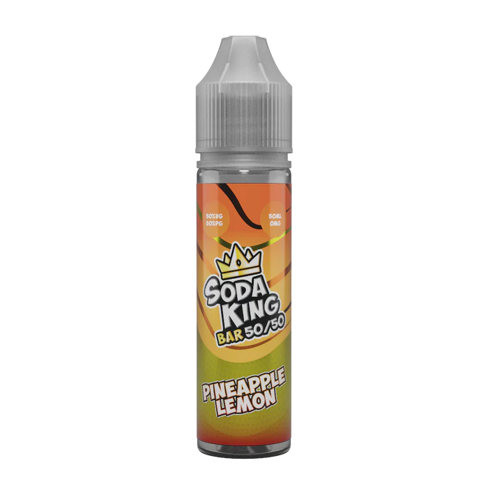 Soda King Bar Series Pineapple Lemon 50/50 -0mg- 