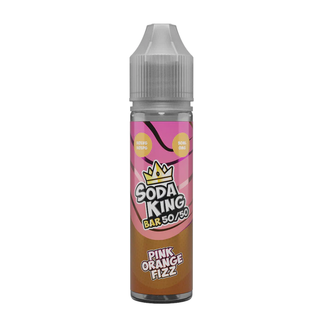 Soda King - Bar Salts Pink Orange Fizz 50/50 -0mg- 
