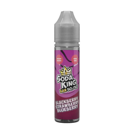 Soda King - Bar Series - 50/50 - Blackberry Strawberry Blueberry 