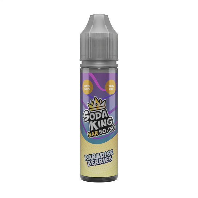 Soda King Bar Series Paradise Berries 50/50 -0mg- 