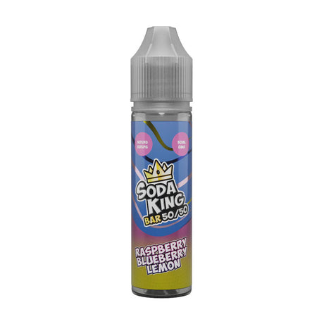 Soda King Bar Series Raspberry Blueberry Lemon 50/50 -0mg 
