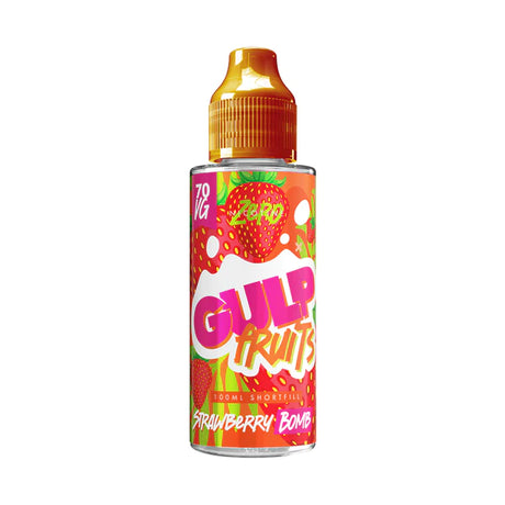 Gulp Fruits - Strawberry Bomb - 100ml - My Vape Store UK