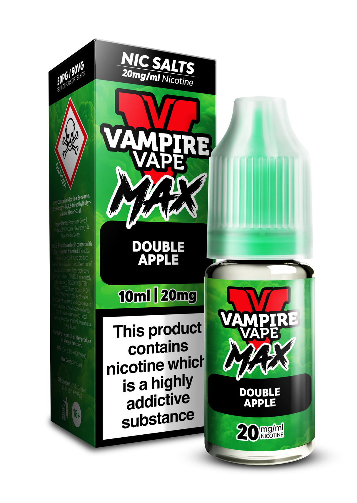 Vampire Vape Max Salts Double Apple 