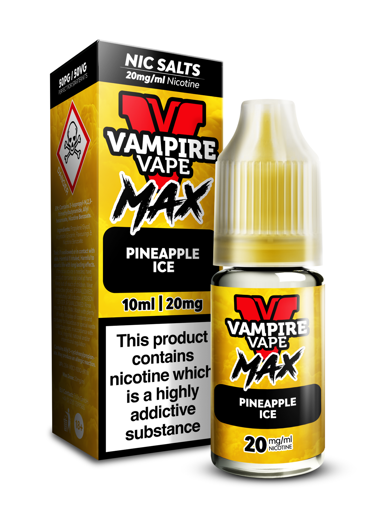 Vampire Vape Max Salts Pineapple Ice 