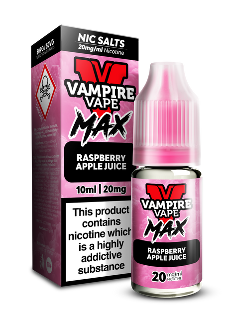 Vampire Vape Max Salts Raspberry Apple Juice 