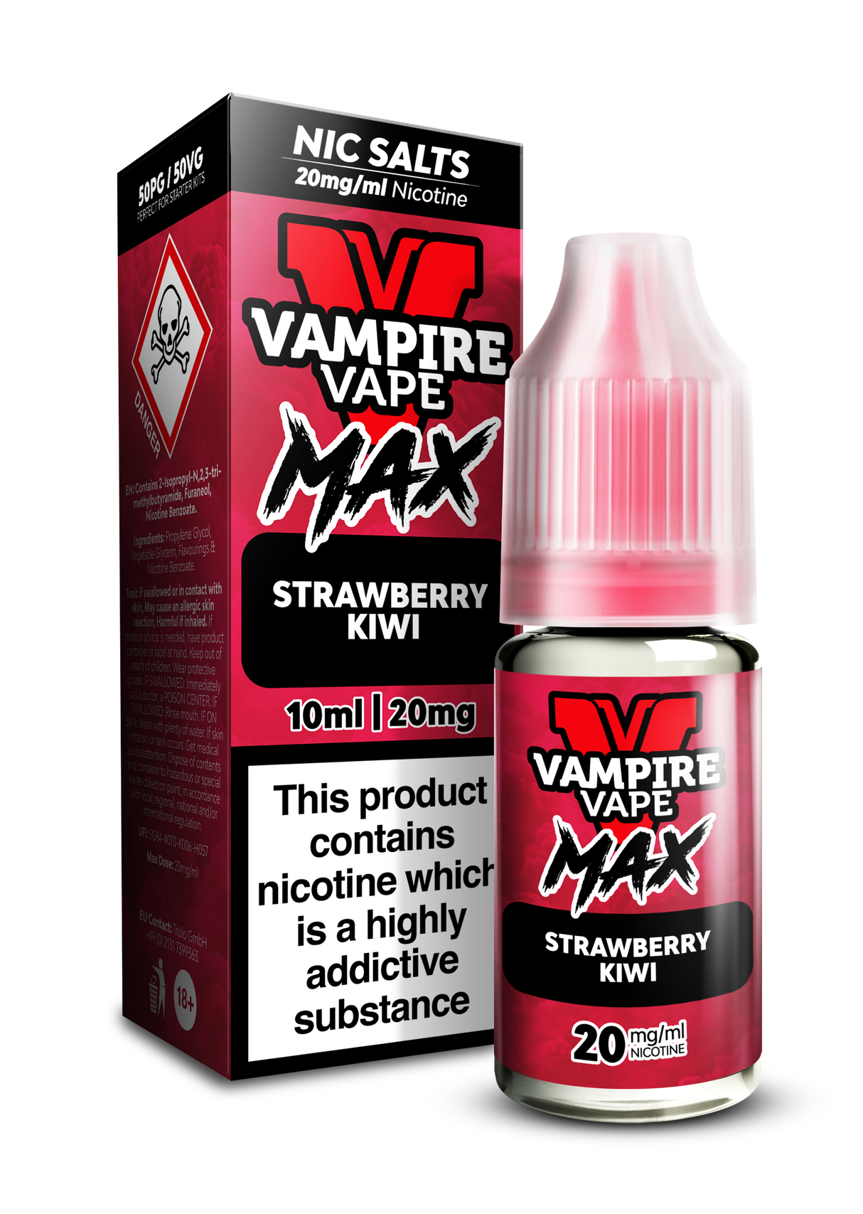 Vampire Vape Max Salts Strawberry Kiwi 