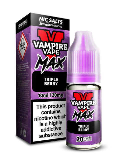 Vampire Vape Max Salts Triple berry 