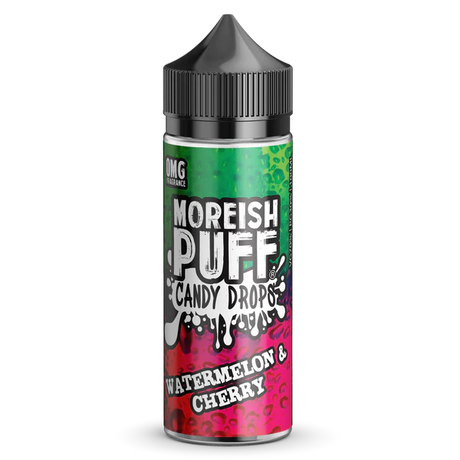 Moreish Puff - Candy Drops - Watermelon & Cherry - Shortfill 