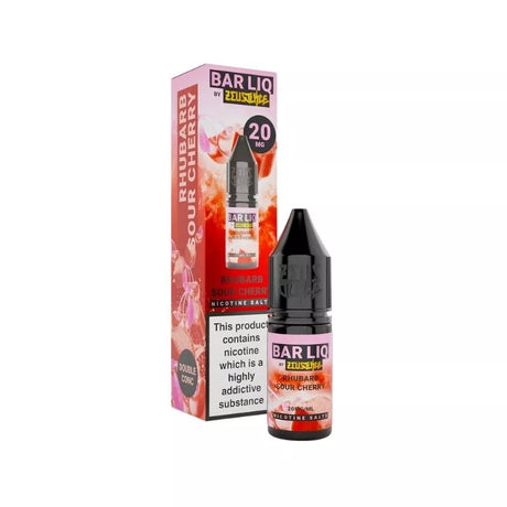 Zeus Juice - BAR LIQ - Rhubarb Sour Cherry- Nic Salt - 10ml 