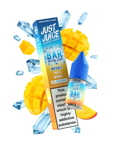 Just Juice Bar - Below Zero - Triple Mango - Nic Salt 