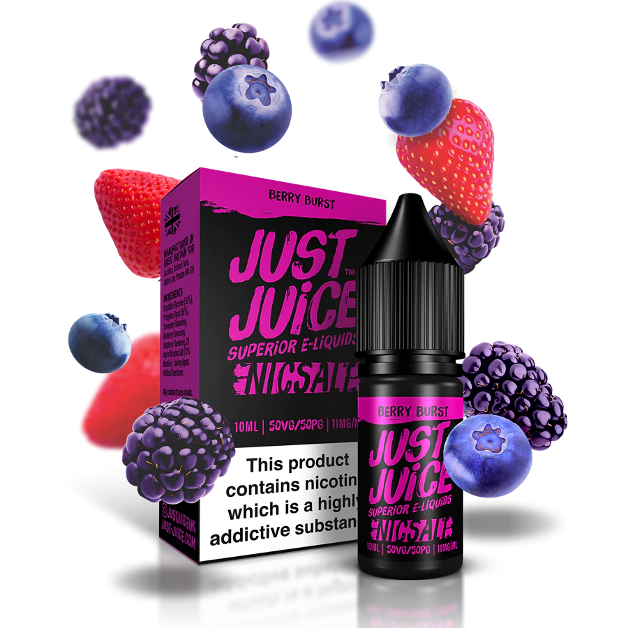 Just Juice - Berry Burst -  Nic Salt - 10ml 