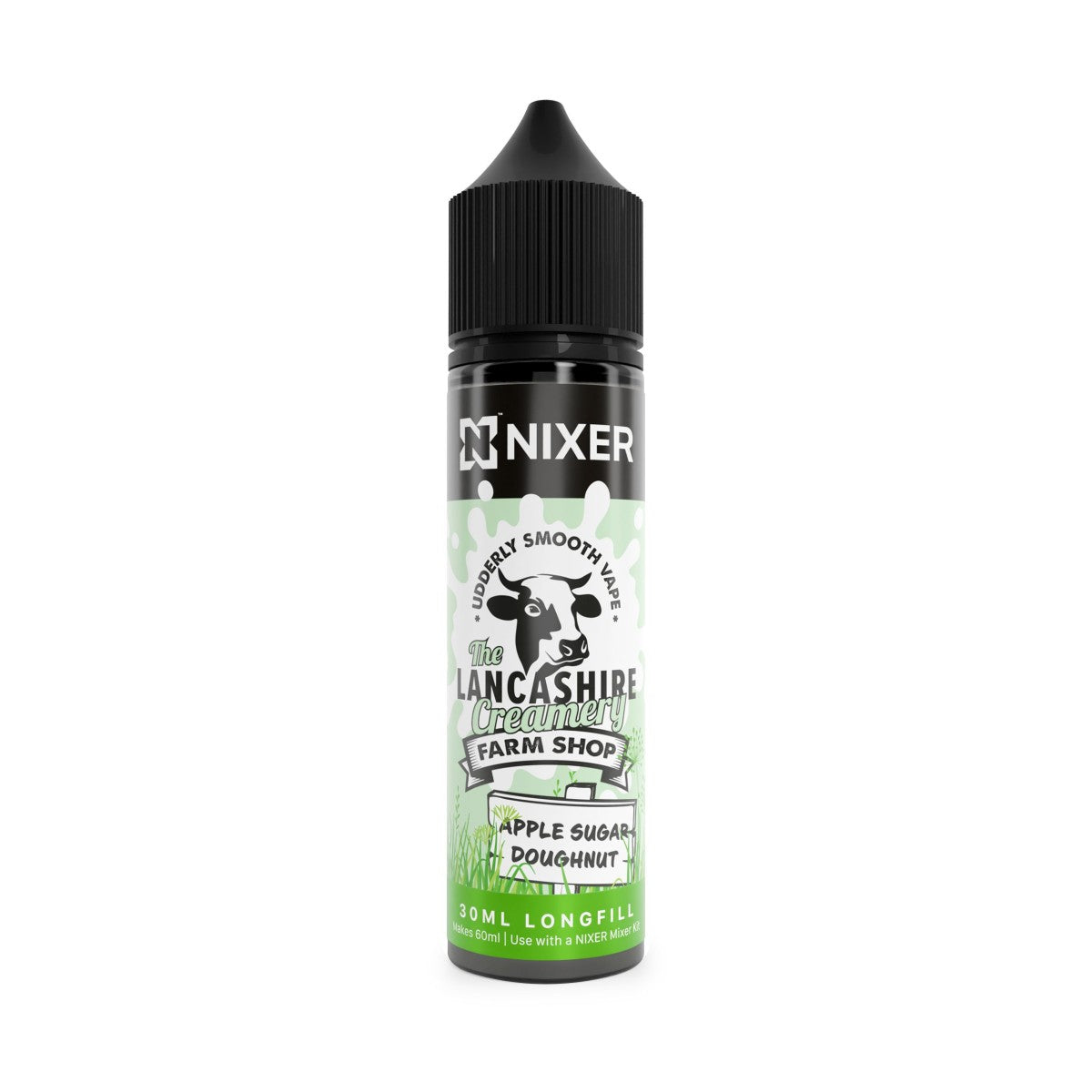 Nixer - The Lancashire Creamery - Apple Sugar Doughnut - 30ML Longfill