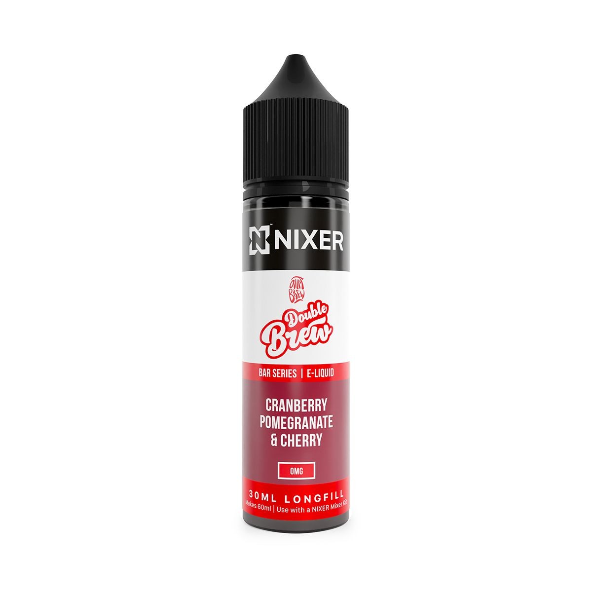 Nixer - Ohm Brew - Cranberry Pomegranate & Cherry - 30ML Longfill